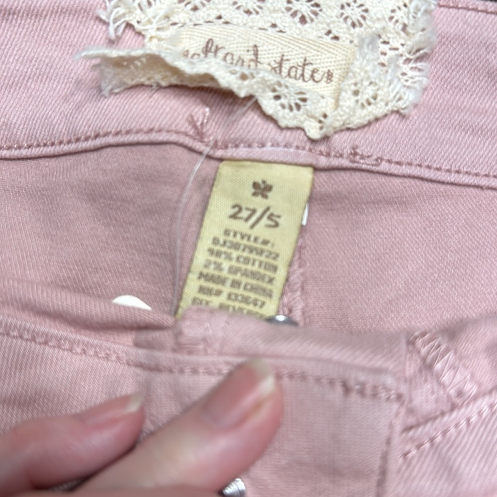 Altar’d state new w tags pastel  pink shorts - Picture 4 of 4